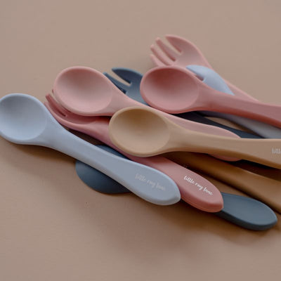 Little Ray Lane Silicone Cutlery Set