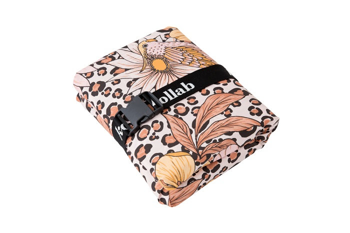 Kollab Picnic Mat - Leopard Floral
