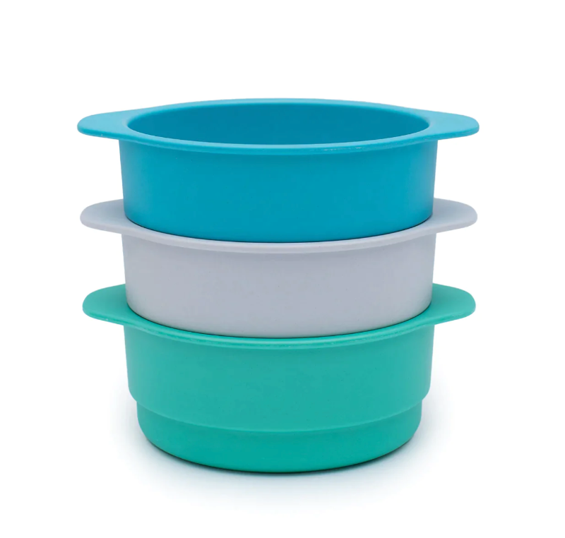 Bobo&boo 3 pack snack bowl Set - Lagoon