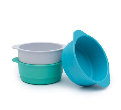 Bobo&boo 3 pack snack bowl Set - Lagoon