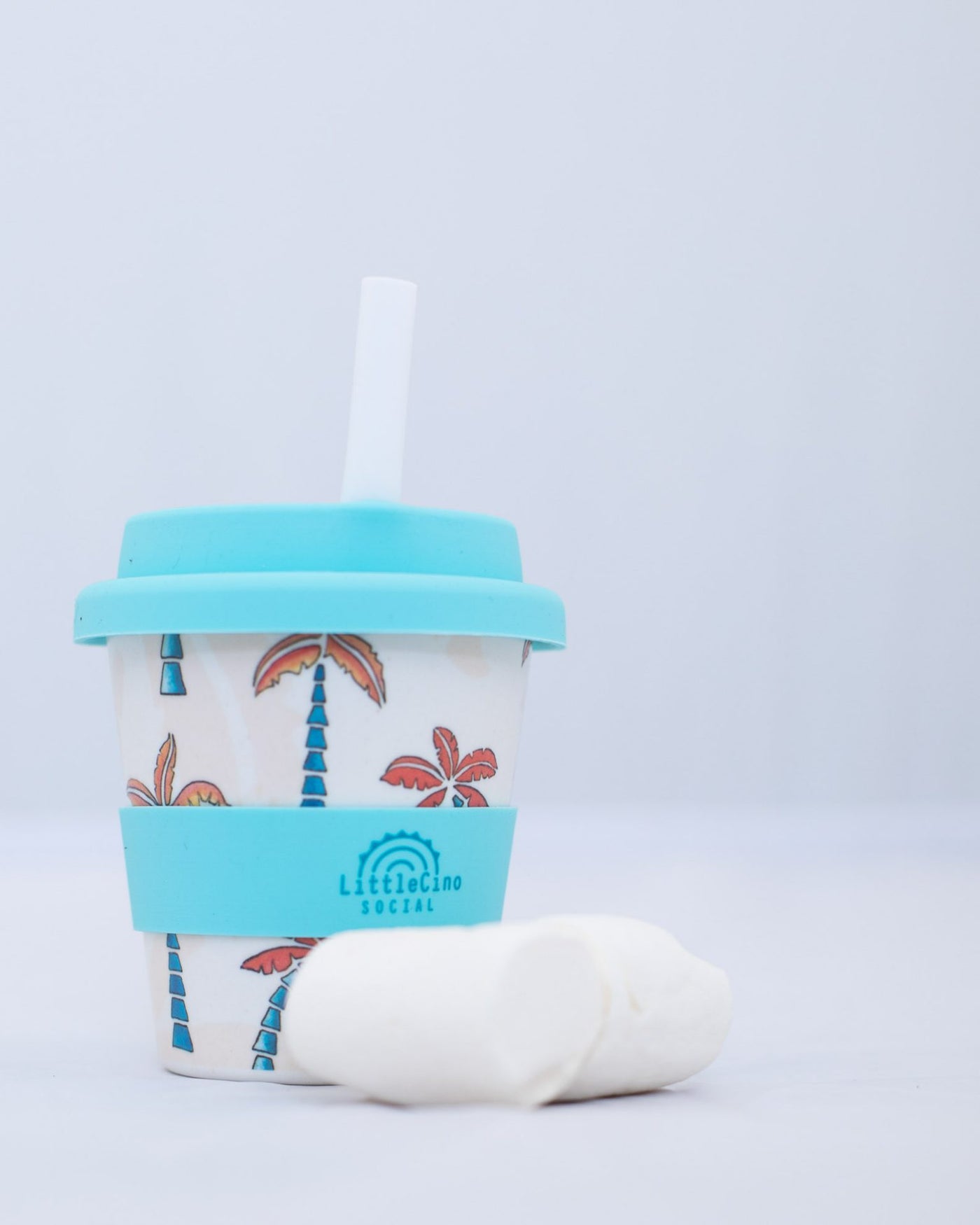 Little Cino Social Babycino Cup - Island Time Aqua