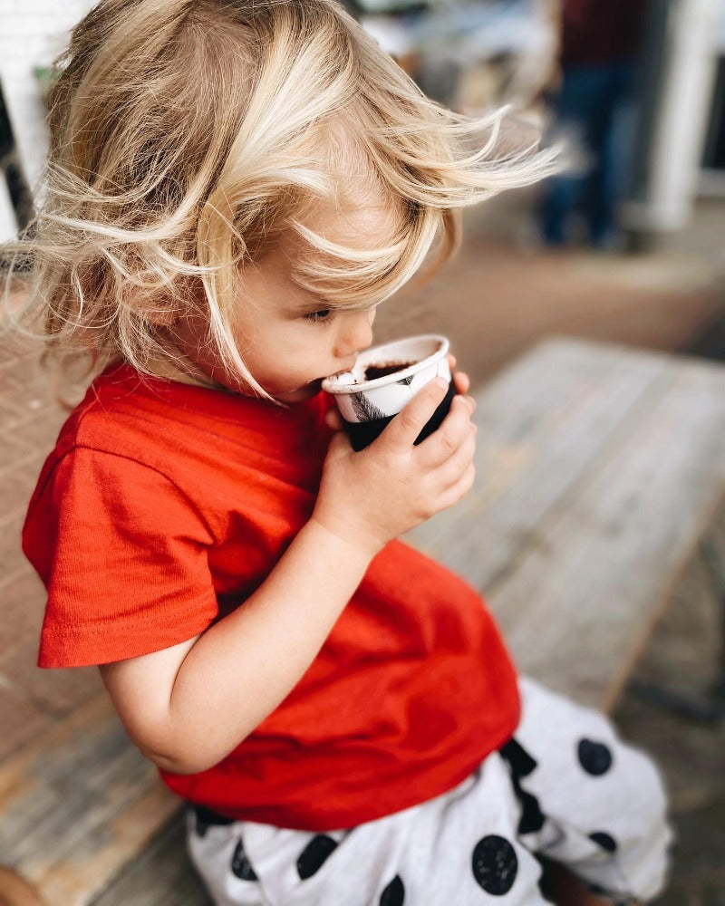 Little Cino Social Babycino Cup - Shake Your Fuzzy Tail Feathers