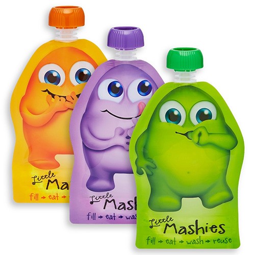 Little Mashies Reusable Food Pouches