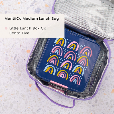 MontiiCo Insulated Lunch Bag - Medium