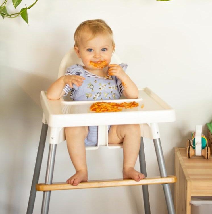 Nibble & Rest Woodsi Footsi Bamboo Highchair Footrest