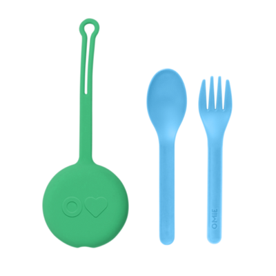 Omie Pod Cutlery Set - Mint Green