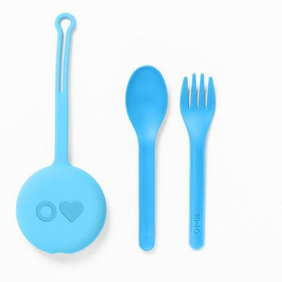 Omie Pod Cutlery Set - Capri Blue