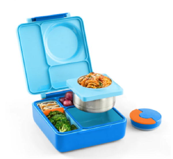 OmieBox 2.0 - Hot & Cold Bento Box - Blue Sky