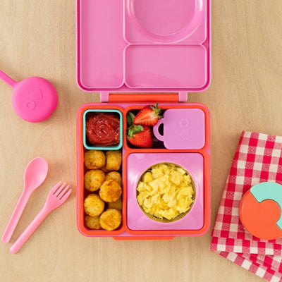 OmieBox 2.0 - Hot & Cold Bento Box - Pink Berry