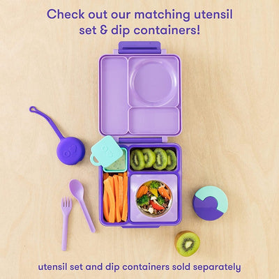 OmieBox 2.0 - Hot & Cold Bento Box - Purple Plum