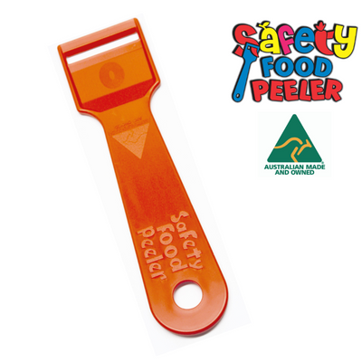 Kiddies Kutter Safety Food Peeler - Orange