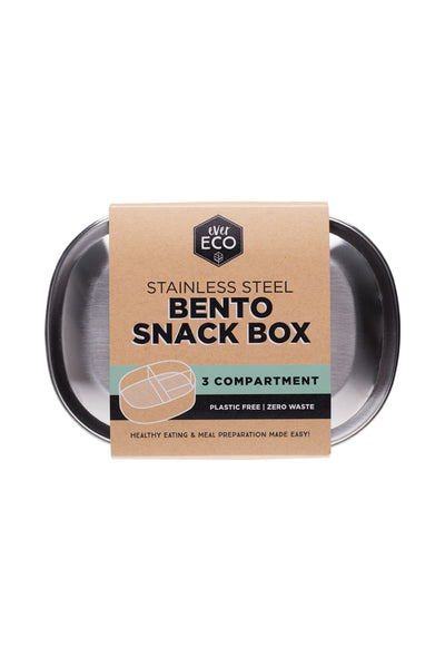Ever Eco Bento Snack Box - 3 Compartment