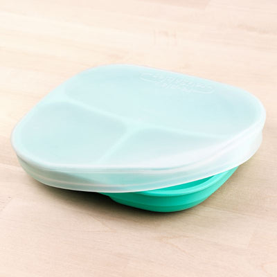 RePlay Recycled Bundle - Divided Plates With Silicone Lid - Blues