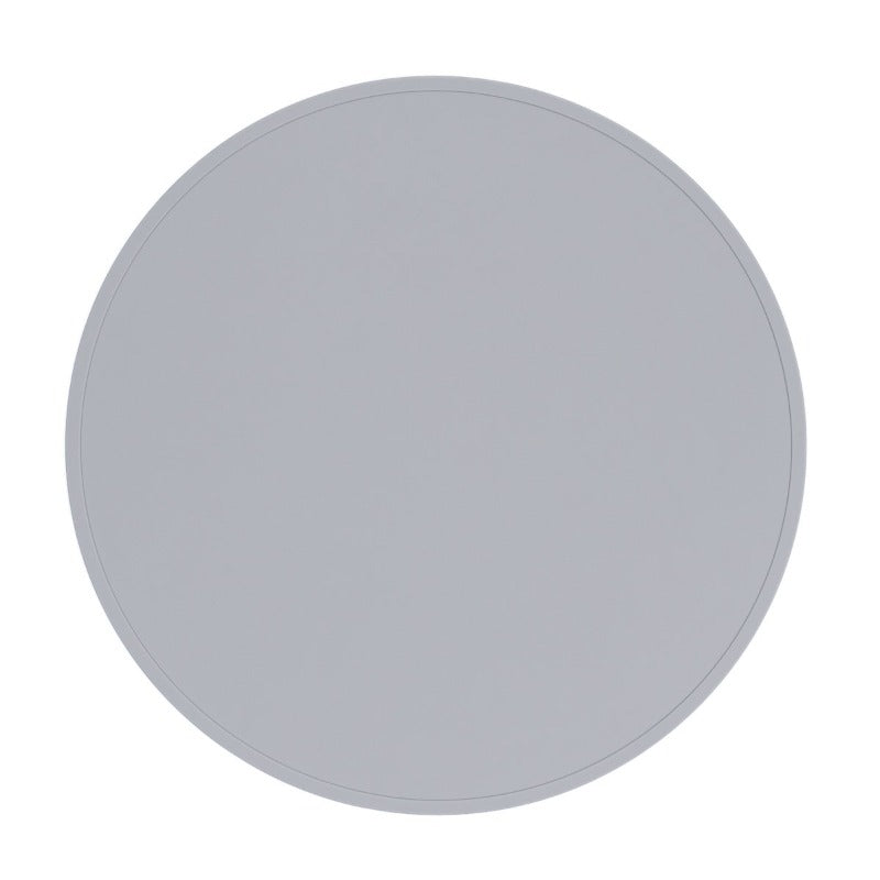 We Might Be Tiny Round Placie Grey