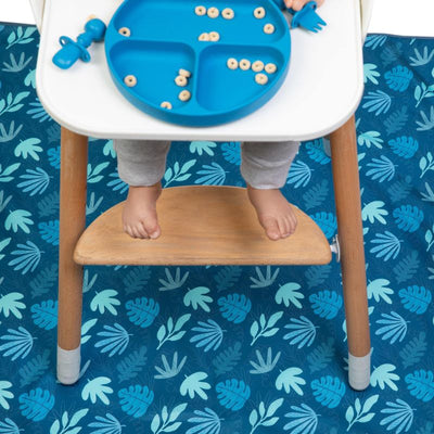 Bumkins Waterproof Spill Mat Blue Tropic