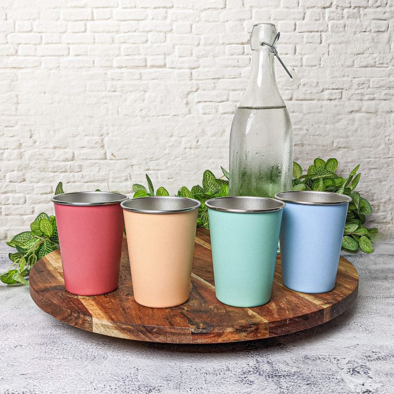 Ecococoon Stainless Steel Cup Set Sherbet Pop