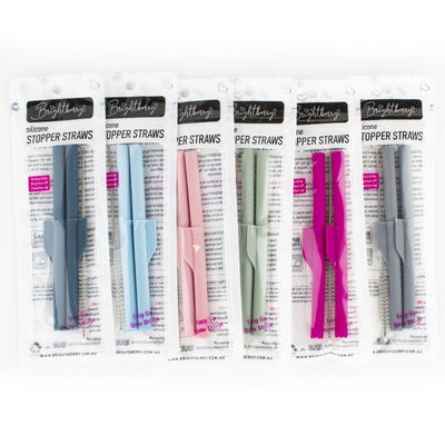 Brightberry Silicone straws