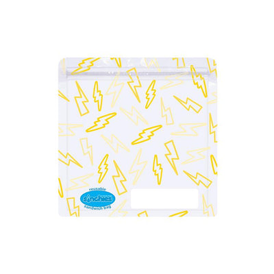 Sinchies Reusable Sandwich Bags - Lightning Bolts