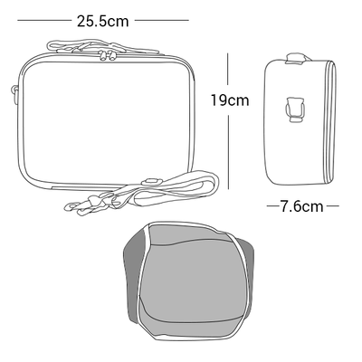 SoYoung Insulated Lunch Bag Dimensions