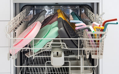 We Might Be Tiny Stickie Plates in Dishwasher
