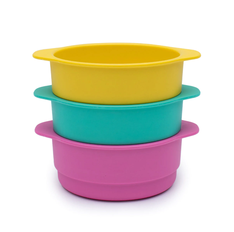 Bobo&boo 3 pack snack bowl Set - Tropical