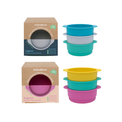 Bobo&boo 3 pack snack bowl Set