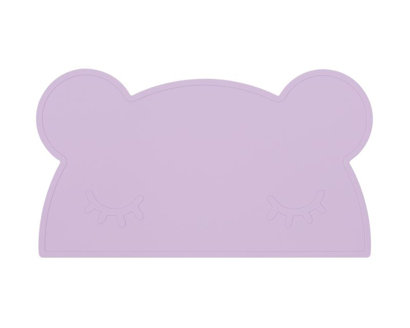 We Might Be Tiny Bear Placemat -  Lilac