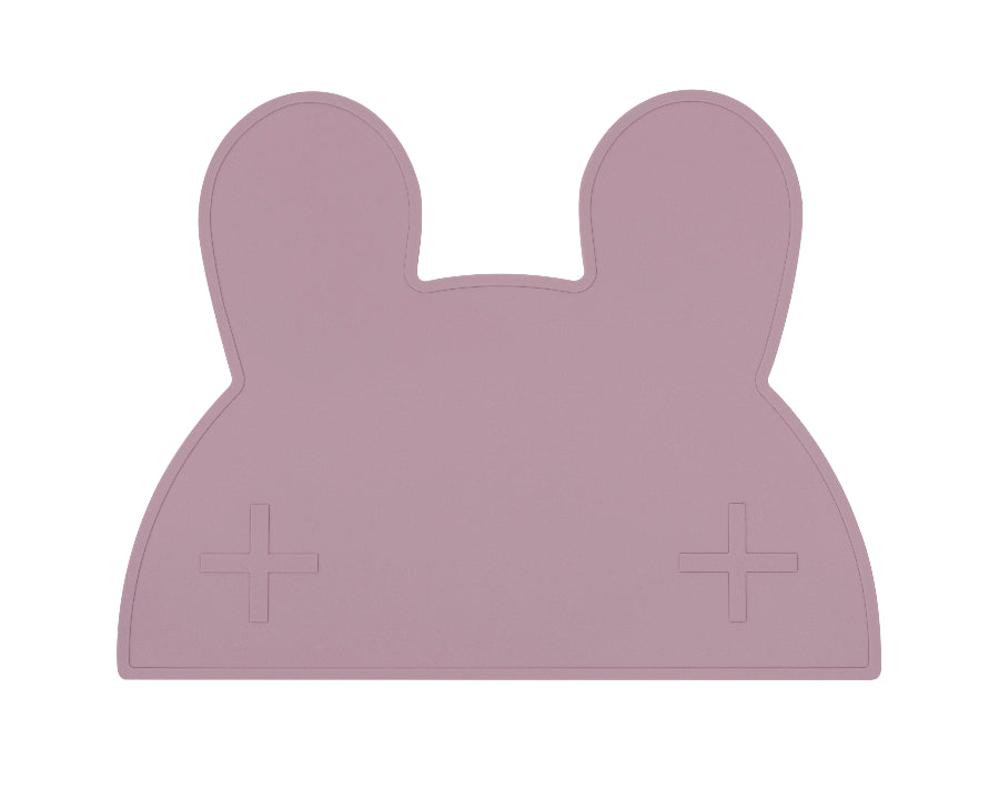 We Might Be Tiny Bunny Placemat - Dusty Rose