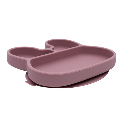 We Might Be Tiny Bunny Stickie Plate - Dusty Rose