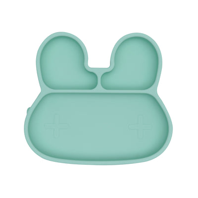 We Might Be Tiny Bunny Stickie Plate - Mint