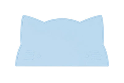 We Might Be Tiny Cat Placemat - Powder Blue