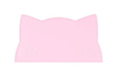 We Might Be Tiny Cat Placemat - Powder Pink