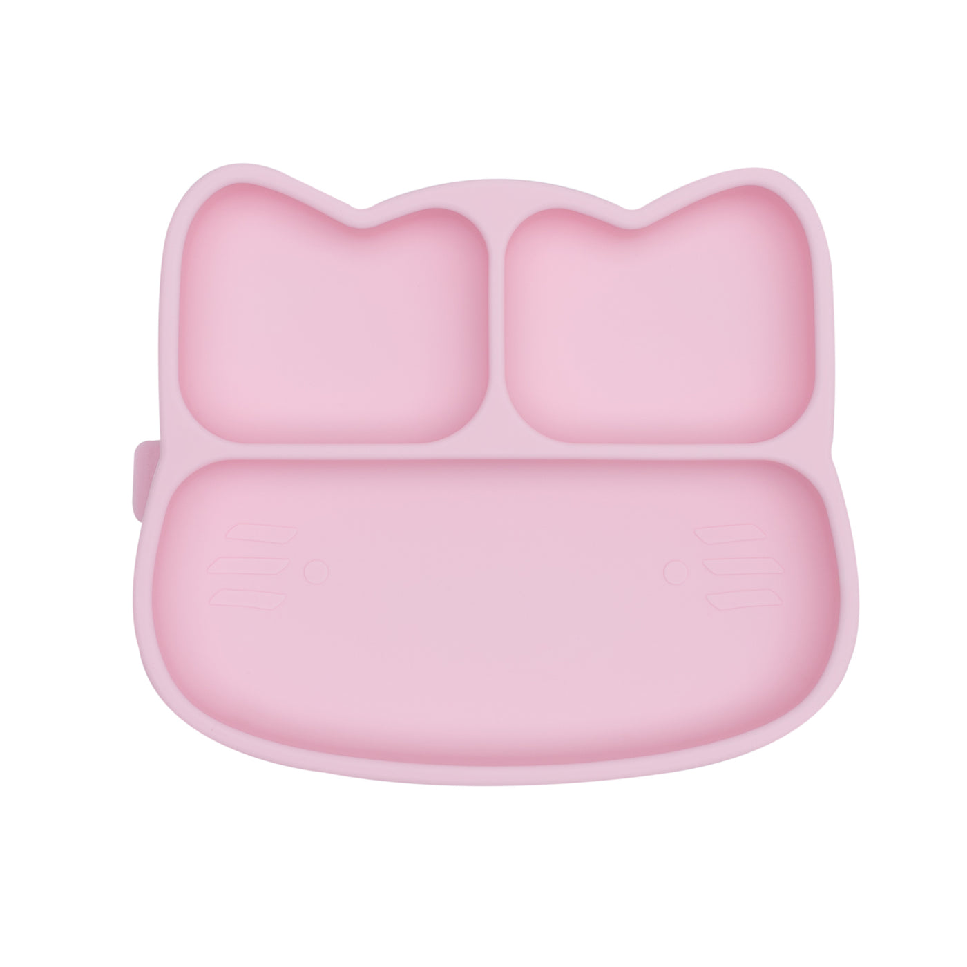 We Might Be Tiny Cat Stickie Plate - Powder Pink