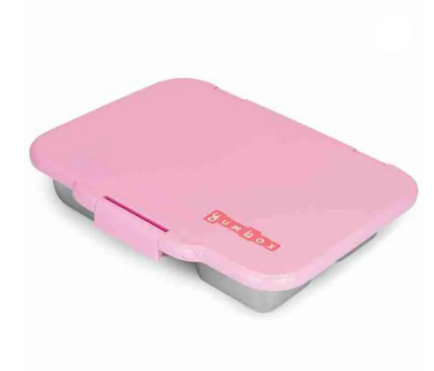 Yumbox Presto Stainless Steel Lunchbox - Rose Pink