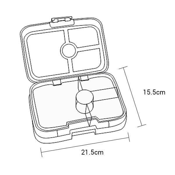 Yumbox Lunchbox Dimensions