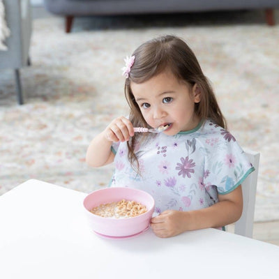 bumkins bowl pink