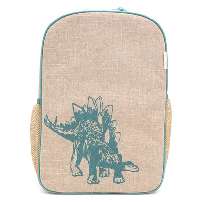 SoYoung School Backpack - Green Stegosaurus