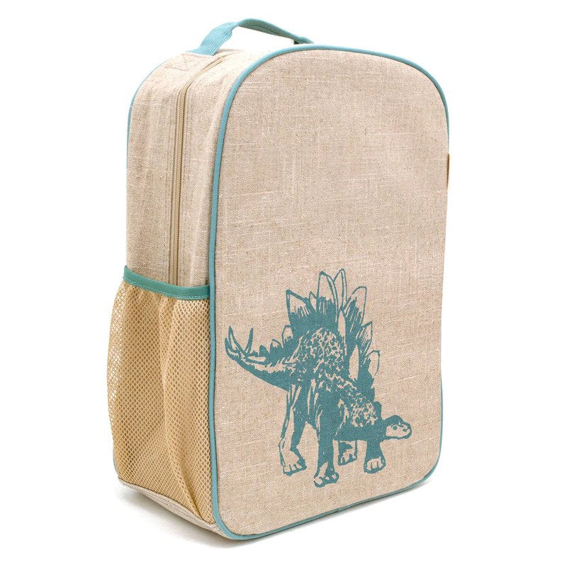 SoYoung School Backpack - Green Stegosaurus
