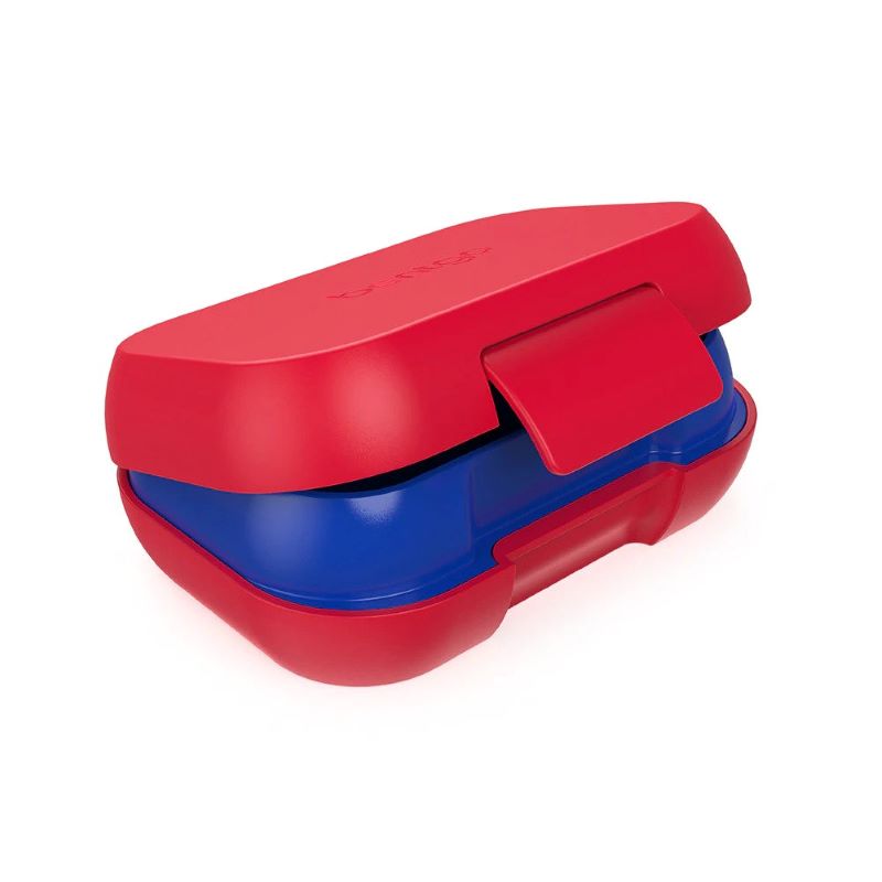 Bentgo Kids Snack Container - Red/Royal Blue
