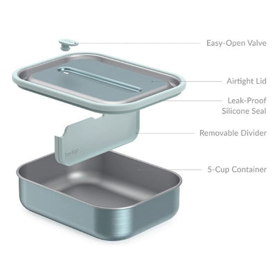 Bentgo Stainless Steel Lunch Box - Aqua