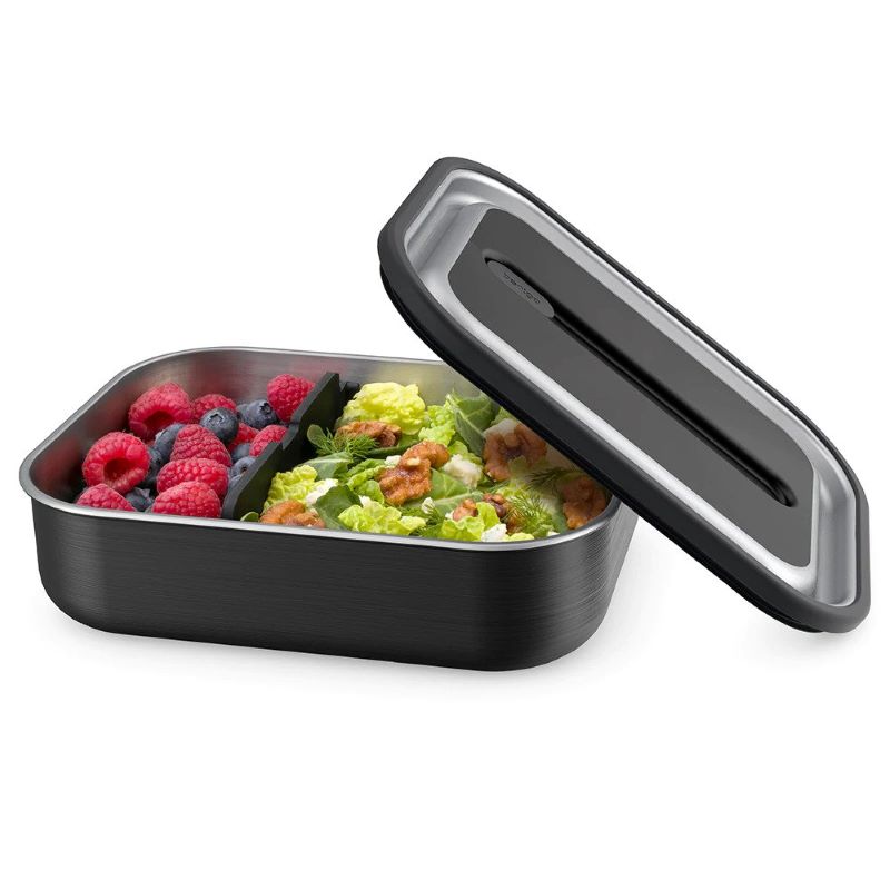 Bentgo Stainless Steel Lunch Box - Carbon Black