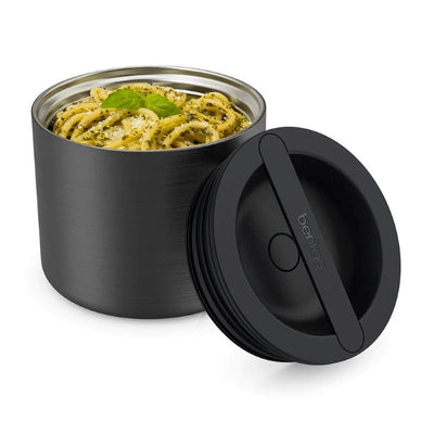 Bentgo Stainless Steel Insulated Food Container - Carbon Black