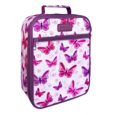 Sachi "Style 225" Insulated Junior Lunch Tote - Butterflies