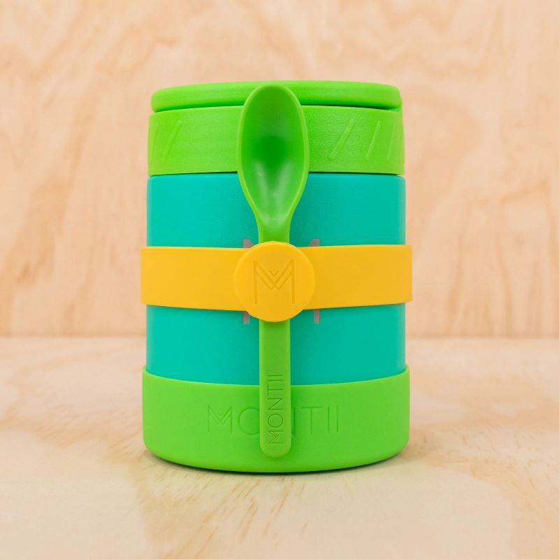 MontiiCo Silicone Cutlery Band Pineapple