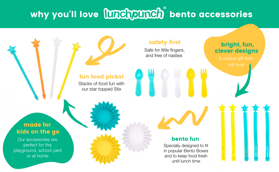 Lunch Punch Accessories Bundle - Yellow