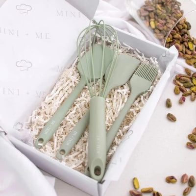 Mini Plus Me Utensil Set Pistachio 