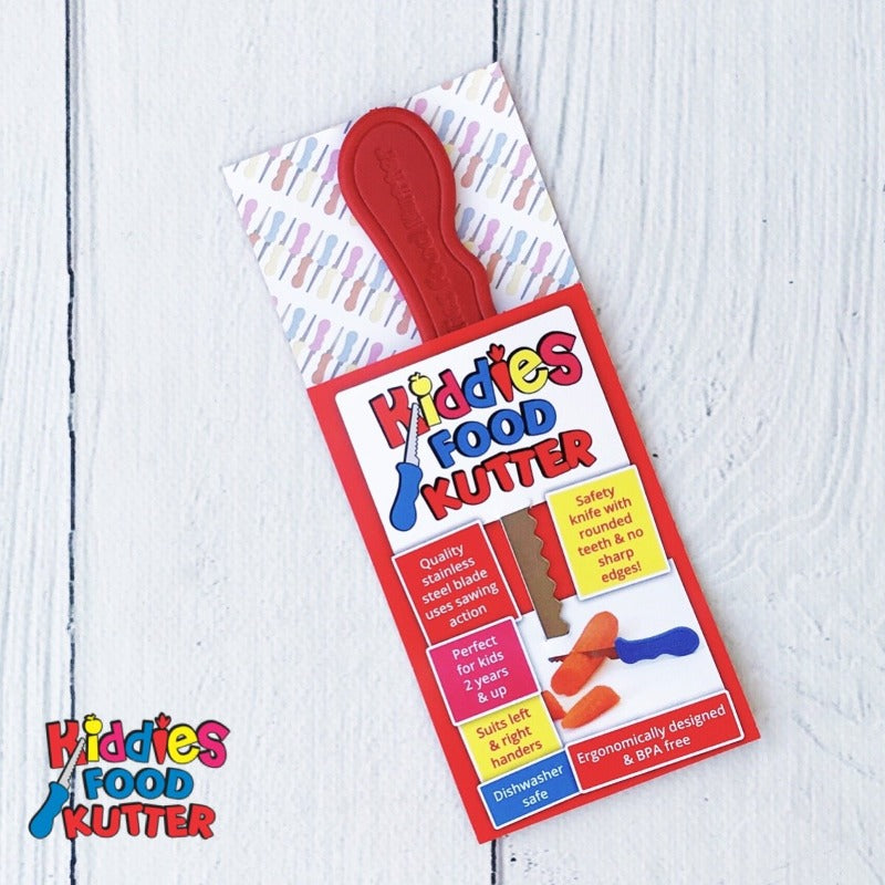 Kiddies Food Kutter - Red