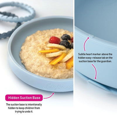 Brightberry Suction plate -  Pacific Blue