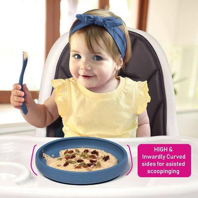 Brightberry Suction plate - blueberry