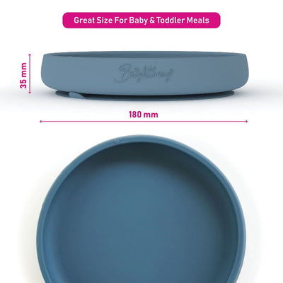 Brightberry Suction plate - blueberry